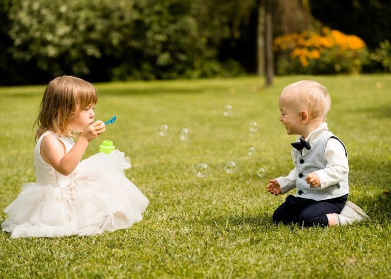 Malé děti na vaší svatbě